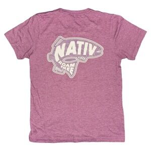 Nativ Unisex Small - Roam Free Short Sleeve T-Shirt Trout Fish‎ Salmon